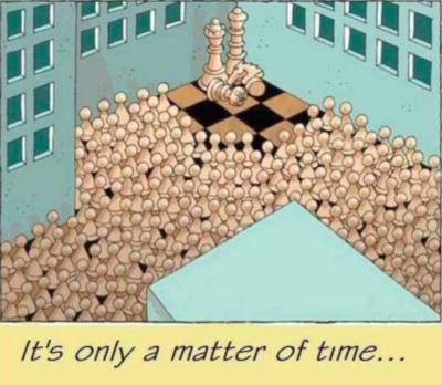 Its only a matter of time before they are all hanging from a rope
